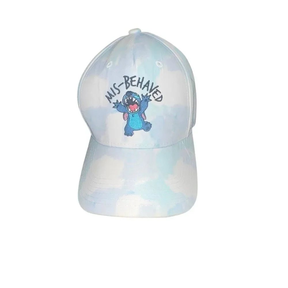 Disney Stitch Mis-Behaved Adjustable One Size Unisex Ball Cap